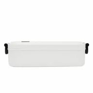   Caserola pentru pranz, 900 ml, 2401E14321, Everestus, 21x11.5x6 cm, Plastic, Alb