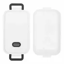 Caserola pentru pranz, 900 ml, 2401E14321, Everestus, 21x11.5x6 cm, Plastic, Alb
