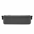 Caserola pentru pranz, 900 ml, 2401E14322, Everestus, 21x11.5x6 cm, Plastic, Gri