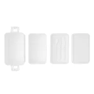   Cutie pranz, 1300 ml, 2509E14321, Everestus, 20.4x12.4x8 cm, Plastic, Alb