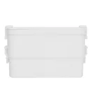 Cutie pranz, 1300 ml, 2509E14321, Everestus, 20.4x12.4x8 cm, Plastic, Alb