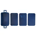 Cutie pranz, 1300 ml, 2509E14322, Everestus, 20.4x12.4x8 cm, Plastic, Albastru
