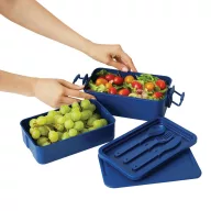   Cutie pranz, 1300 ml, 2509E14322, Everestus, 20.4x12.4x8 cm, Plastic, Albastru