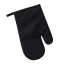 Manusa cuptor, Everestus, 2601E12586, 27x17x1.5 cm, Poliester, Bumbac, Negru