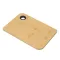 Tocator alimente, 2410E24962, Everestus, 24.5 x 17.5 x 1 cm, Bambus, Maro