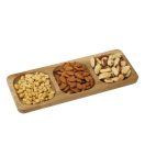 Tava pentru servire, 2410E24586, Everestus, 30 x 11 x 2 cm, Lemn, Maro