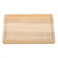   Tocator alimente, Everestus, 21OCT1332, 30 x 20 x 1.2 cm, Lemn, Maro