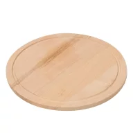   Tocator alimente, 2410E24965, Everestus, ø25 x 1 cm, Lemn, Maro