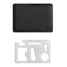 Unealta multifunctionala 11 functii, 2502E16271, Everestus, 7 x 4.5 x 0.1 cm, Otel, Argintiu