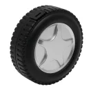 Set scule 24 piese, 2410E25445, Everestus, ø16 x 5.5 cm, Plastic, Argintiu, Negru