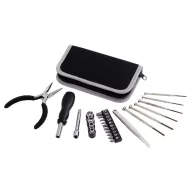   Set unelte 24 piese, gri si negru, Everestus, SS01CT, poliester, carbon otel, plastic