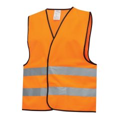   Vesta reflectorizanta, Unisex, 2502E10650, Everestus, Poliester, Portocaliu