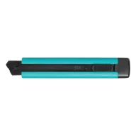   Cutter cu lama flexibila, 2509E14327, Everestus, 16.5x2.8x1.5 cm, Plastic, Otel, Turcoaz