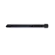   Cutter retractabil, Everestus, 2610E17437, 15.5x0.8x1.5 cm, Plastic, Otel, Fier, Alb