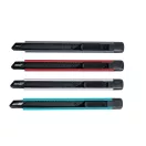 Cutter retractabil, Everestus, 2610E17437, 15.5x0.8x1.5 cm, Plastic, Otel, Fier, Alb