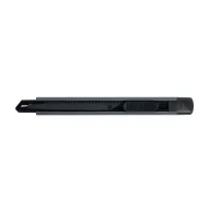   Cutter retractabil, Everestus, 2610E17438, 15.5x0.8x1.5 cm, Plastic, Otel, Fier, Negru