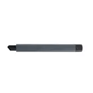 Cutter retractabil, Everestus, 2610E17438, 15.5x0.8x1.5 cm, Plastic, Otel, Fier, Negru