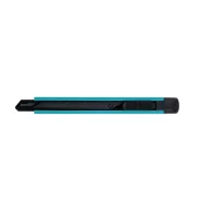   Cutter retractabil, Everestus, 2610E17440, 15.5x0.8x1.5 cm, Plastic, Otel, Fier, Albastru turcoaz