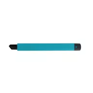   Cutter retractabil, Everestus, 2610E17440, 15.5x0.8x1.5 cm, Plastic, Otel, Fier, Albastru turcoaz