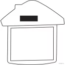 Comfort Termometru cu display, argintiu