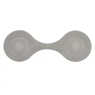   Clema reflectorizanta magnetica, Everestus, 2610E18174, 13.9x5x0.4 cm, Plastic, Galben