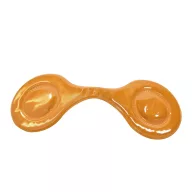   Clema reflectorizanta magnetica, Everestus, 2610E18175, 13.9x5x0.4 cm, Plastic, Portocaliu
