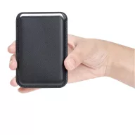   Portcard magnetic pentru telefon, Everestus, 2610E18185, 9.5x6.5x0.75 cm, Poliuretan, Negru