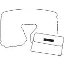 Comfortable Perna gonflabila, rosu inchis