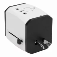   Adaptor de calatorie, 2401E14293, Everestus, 6.3x4.6x5.6 cm, Plastic, Alb