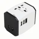 Adaptor de calatorie, 2401E14293, Everestus, 6.3x4.6x5.6 cm, Plastic, Alb