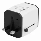 Adaptor de calatorie, 2401E14293, Everestus, 6.3x4.6x5.6 cm, Plastic, Alb