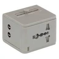 Travel Mate Adaptor de calatorii, gri