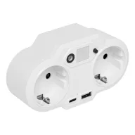   Sursa de alimentare cu adaptor USB, 2401E14505, Everestus, 12x7x8 cm, Plastic, Alb