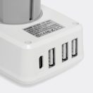 Sursa de alimentare cu adaptor USB, 2401E14507, Everestus, 7.4x6x7 cm, Plastic, Alb