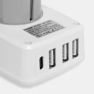   Sursa de alimentare cu adaptor USB, 2401E14507, Everestus, 7.4x6x7 cm, Plastic, Alb