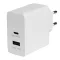 Adaptor USB, 2502E15043, Everestus, 9.2 x 5.6 x 2.9 cm, Plastic, Alb