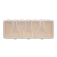   Cutie medicamente, 2410E24075, Everestus, 12.7 x 4.9 x 2.3 cm, Bambus, Maro, Transparent