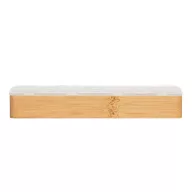   Cutie medicamente, 2410E24075, Everestus, 12.7 x 4.9 x 2.3 cm, Bambus, Maro, Transparent