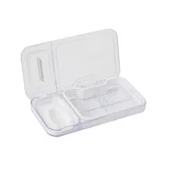   Cutie pentru medicamente, 2509E14320, Everestus, 12x6.3x1.8 cm, Plastic, Alb