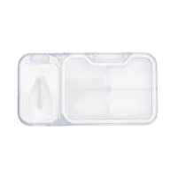   Cutie pentru medicamente, 2509E14320, Everestus, 12x6.3x1.8 cm, Plastic, Alb