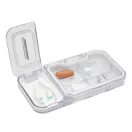 Cutie pentru medicamente, 2509E14320, Everestus, 12x6.3x1.8 cm, Plastic, Alb