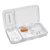   Cutie pentru medicamente, 2509E14320, Everestus, 12x6.3x1.8 cm, Plastic, Alb