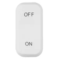 Lampa de noapte ON/OFF, plastic, alb