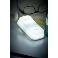 Lampa de noapte ON/OFF, plastic, alb