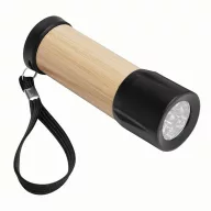   Lanterna cu 9 lumini led, 2401E14409, Everestus, Ø3.4x10 cm, Plastic, Bambus, Natur, Negru