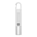 Lanterna led reincarcabila, Everestus, 2601E12584, Ø3x15.8 cm, Plastic, Fier, Alb