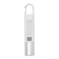   Lanterna led reincarcabila, Everestus, 2601E12584, Ø3x15.8 cm, Plastic, Fier, Alb