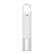   Lanterna led reincarcabila, Everestus, 2601E12584, Ø3x15.8 cm, Plastic, Fier, Alb