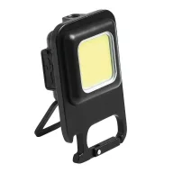   Lanterna de lucru cu 30 led-uri, 2509E14338, Everestus, 7.3x4.5x2.1 cm, Aluminiu, Plastic, Negru