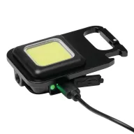   Lanterna de lucru cu 30 led-uri, 2509E14338, Everestus, 7.3x4.5x2.1 cm, Aluminiu, Plastic, Negru